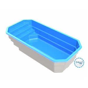 استخر پیش ساخته فایبرگلاس 3×6