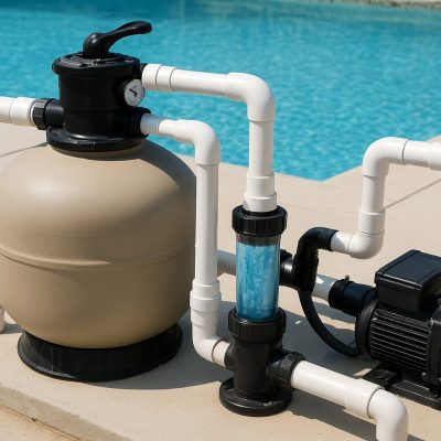 تمیز نگه داشتن آب استخر