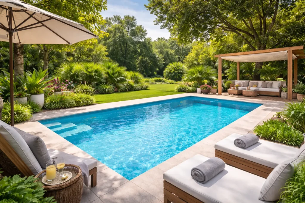 خرید استخر پیش ساخته برای باغ